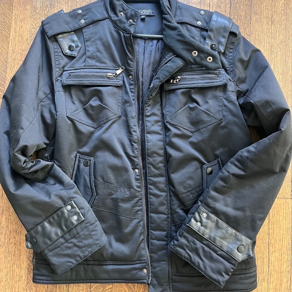 Men's Spring/Lightweight Jacket | Black | Sz Medium
